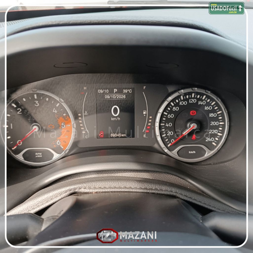 Jeep Renegade Longitude 2.0 4x4 Turbo Automático Diesel 2016/2016 — foto 17 de 24