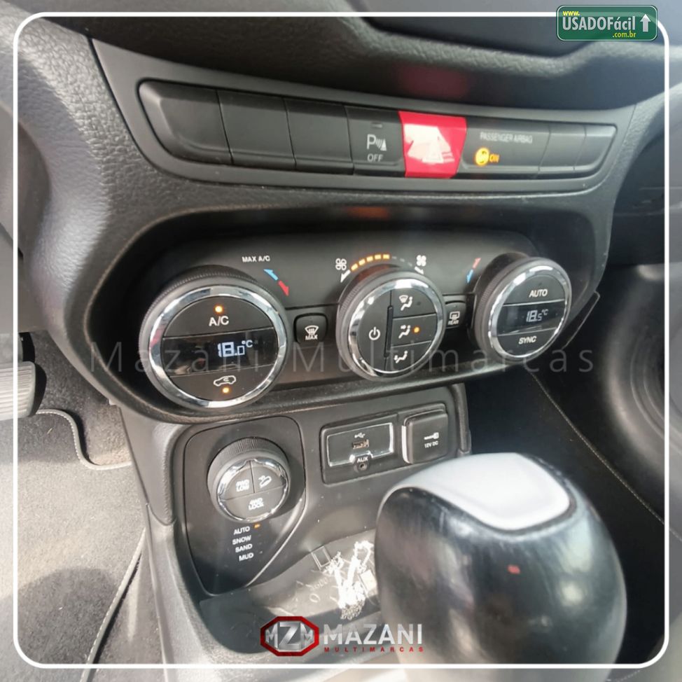 Jeep Renegade Longitude 2.0 4x4 Turbo Automático Diesel 2016/2016 — foto 20 de 24