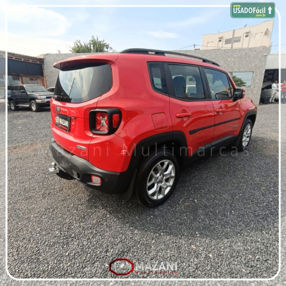 Jeep Renegade Longitude 2.0 4x4 Turbo Automático Diesel 2016/2016 — foto 6 de 24