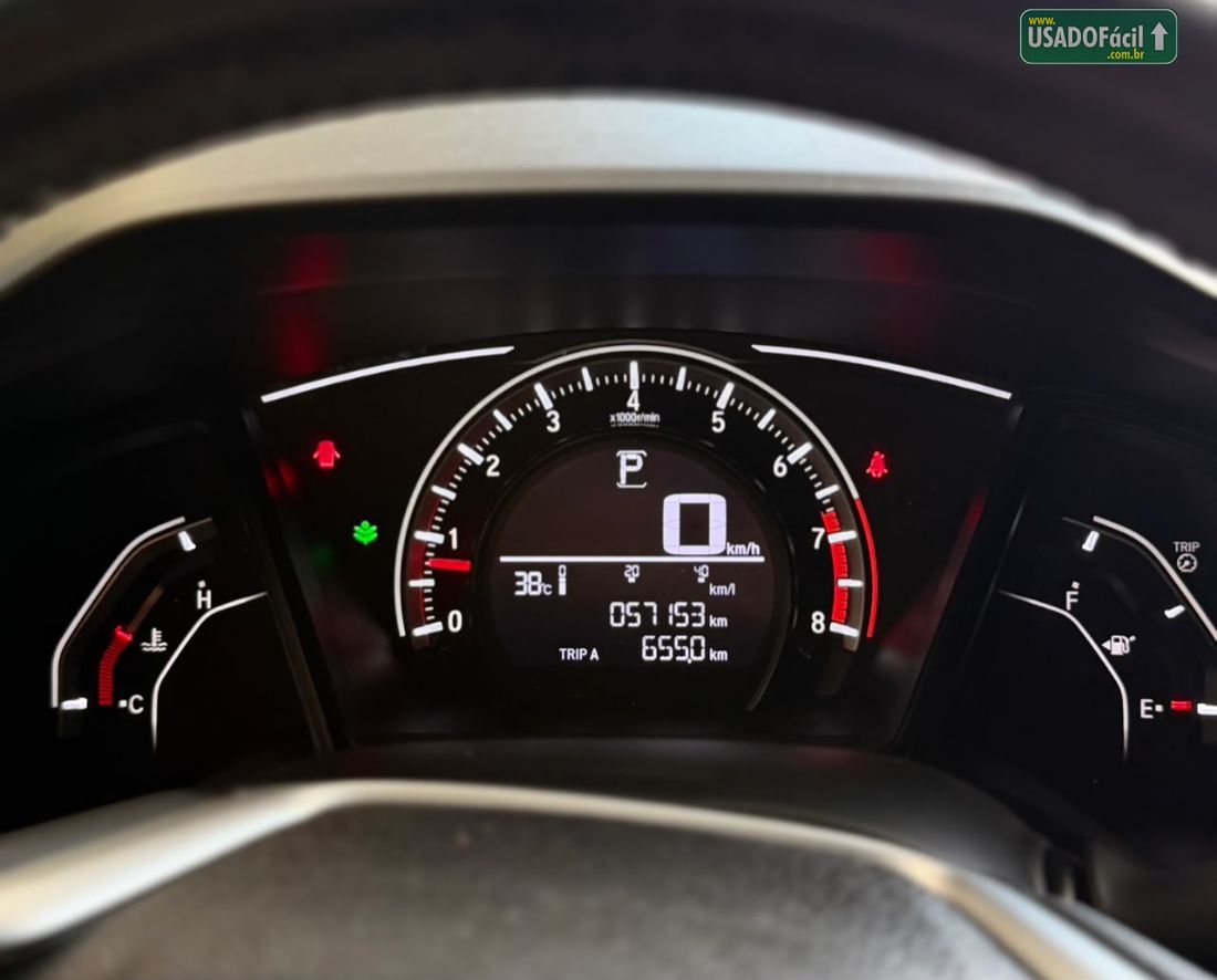 Honda Civic Sedan LX 2.0 Automático Flex 2020/2020 — foto 12 de 12