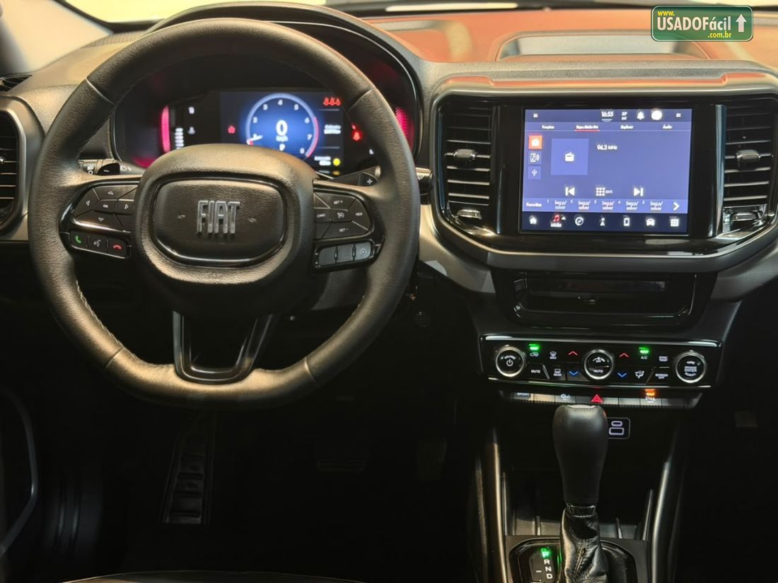 Fiat Toro Volcano 1.3 T270 4x2 Automático Flex 2025/2025 — foto 10 de 18