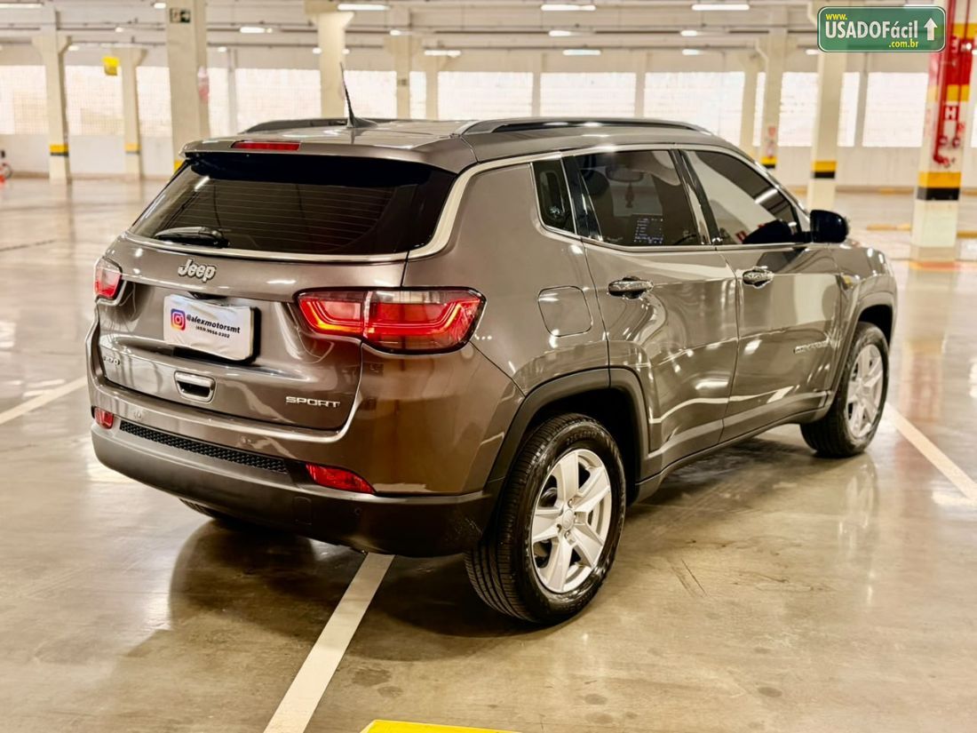 Jeep Compass Sport T270 1.3 Turbo Automático Flex 2021/2022 — foto 6 de 24