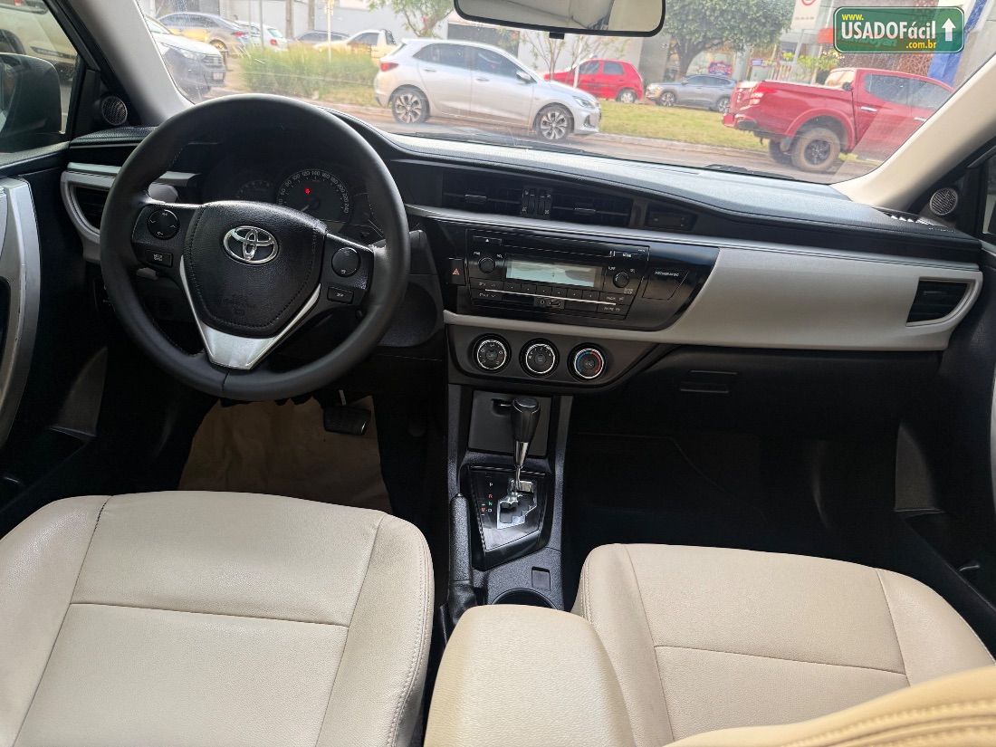 Toyota Corolla GLi 1.8 Automático Flex 2015/2015 — foto 12 de 12