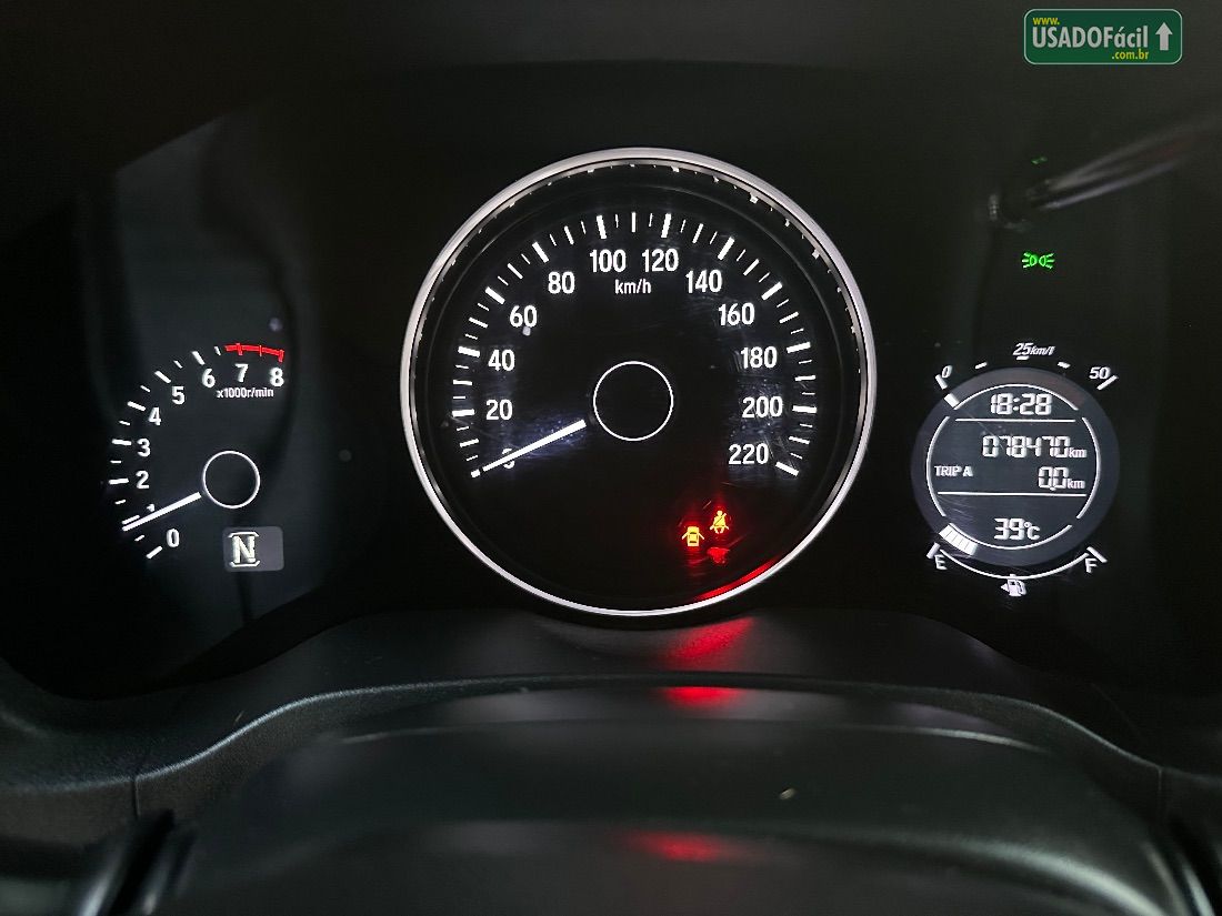 Honda HRV EX 1.8 Automático Flex 2020/2020 — foto 13 de 19