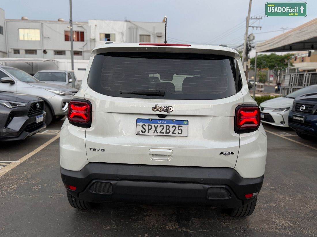Jeep Renegade Sahara T270 1.3 Turbo 4x2 Automático Flex 2024/2025 — foto 6 de 19