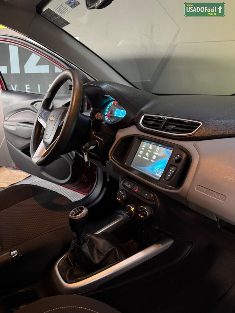 CHEVROLET/GM Onix Hatch LT 1.0 Mecânico Flex 2016/2017 — foto 10 de 11