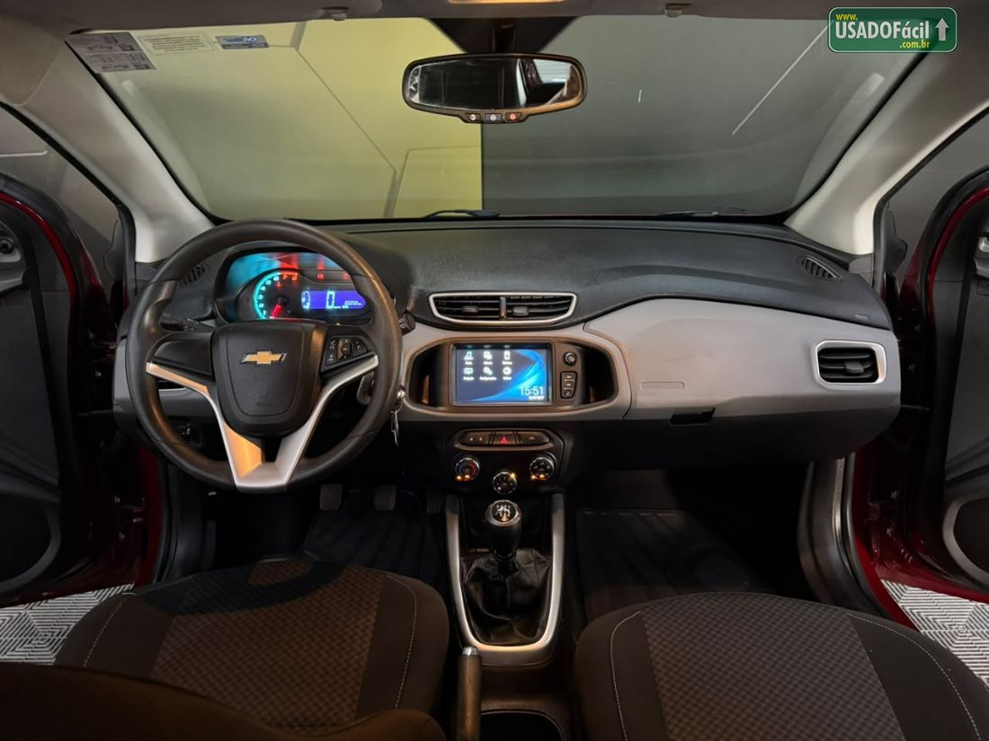 CHEVROLET/GM Onix Hatch LT 1.0 Mecânico Flex 2016/2017 — foto 8 de 11