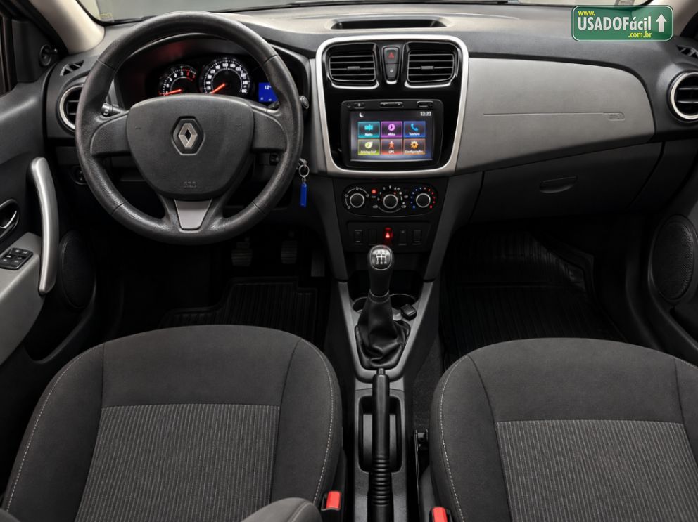 Renault Logan Expression 1.6 Mecânico Flex 2018/2019 — foto 13 de 15