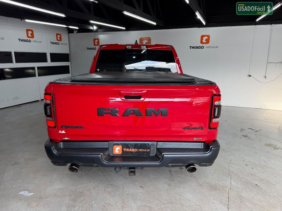 RAM Ram 1500 Rebel Hemi CD 5.7 V8 4x4 Automático 2021/2021 — foto 10 de 29