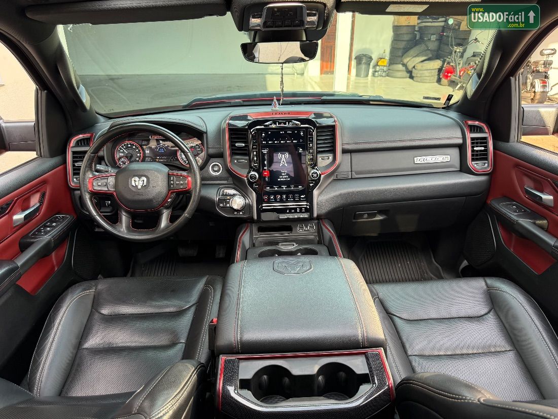 RAM Ram 1500 Rebel Hemi CD 5.7 V8 4x4 Automático 2021/2021 — foto 14 de 29