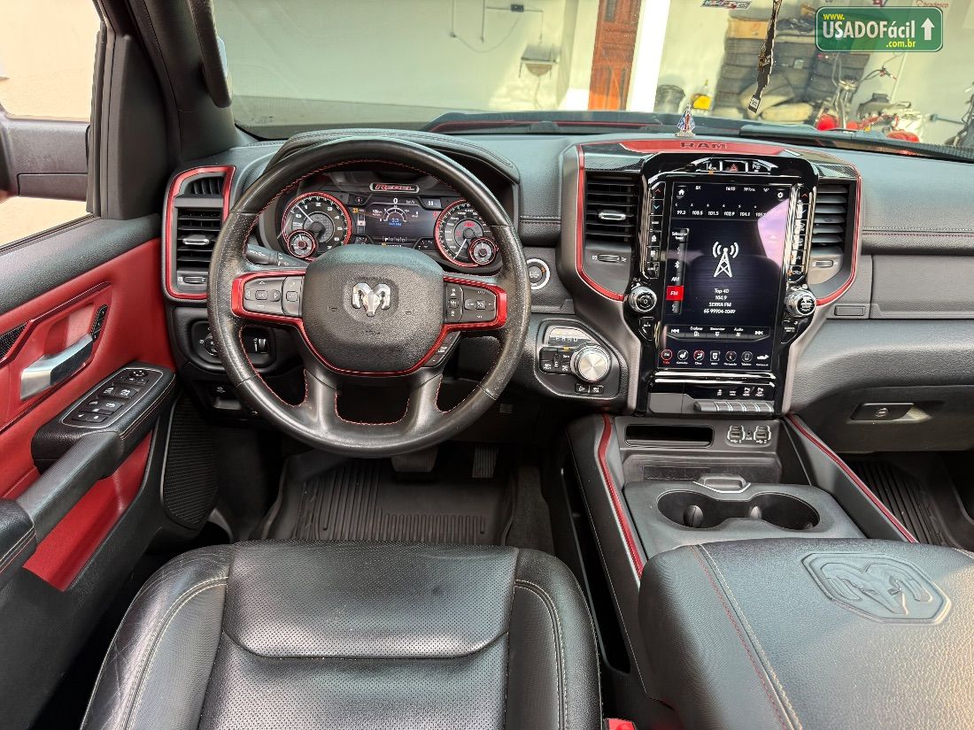 RAM Ram 1500 Rebel Hemi CD 5.7 V8 4x4 Automático 2021/2021 — foto 15 de 29
