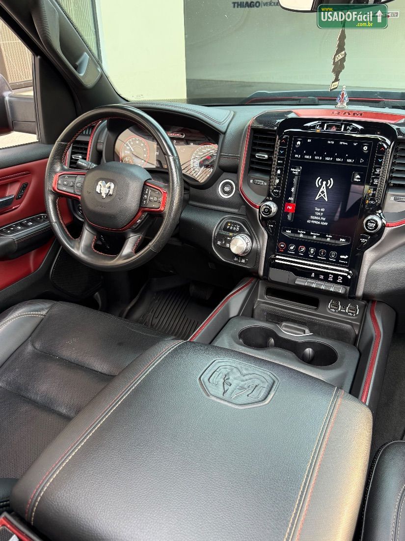 RAM Ram 1500 Rebel Hemi CD 5.7 V8 4x4 Automático 2021/2021 — foto 16 de 29