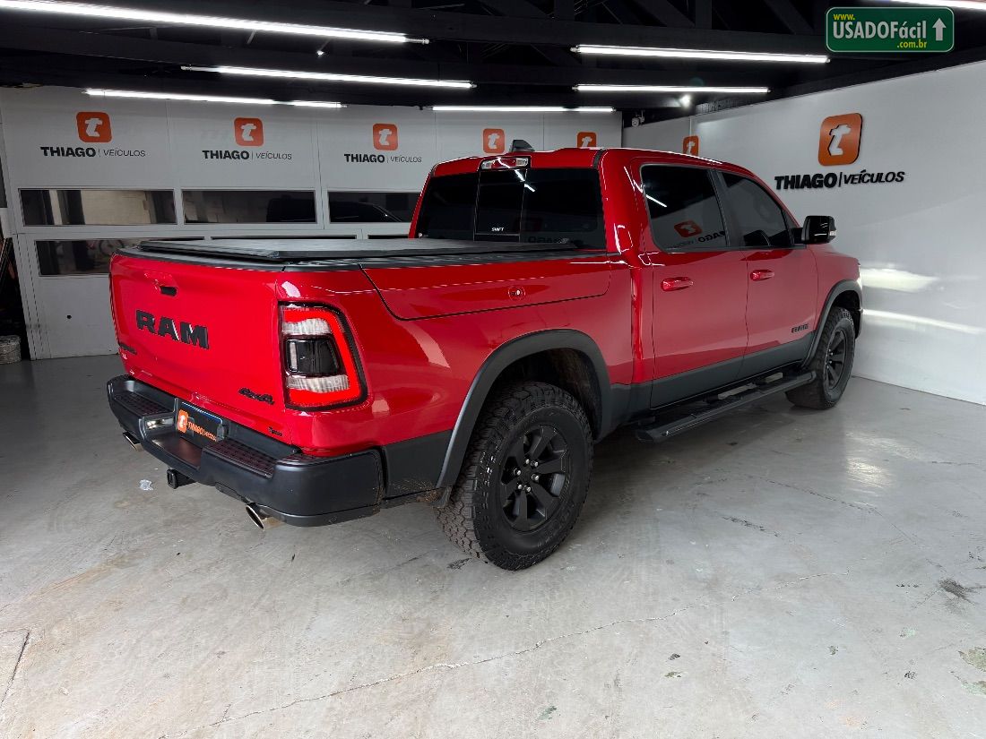 RAM Ram 1500 Rebel Hemi CD 5.7 V8 4x4 Automático 2021/2021 — foto 7 de 29