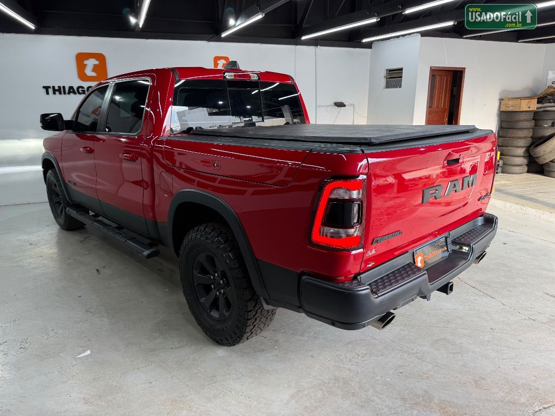RAM Ram 1500 Rebel Hemi CD 5.7 V8 4x4 Automático 2021/2021 — foto 8 de 29