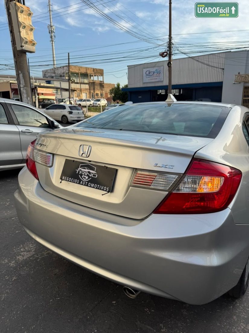 Honda Civic Sedan LXS 1.8 Automático Flex 2012/2013 — foto 5 de 12