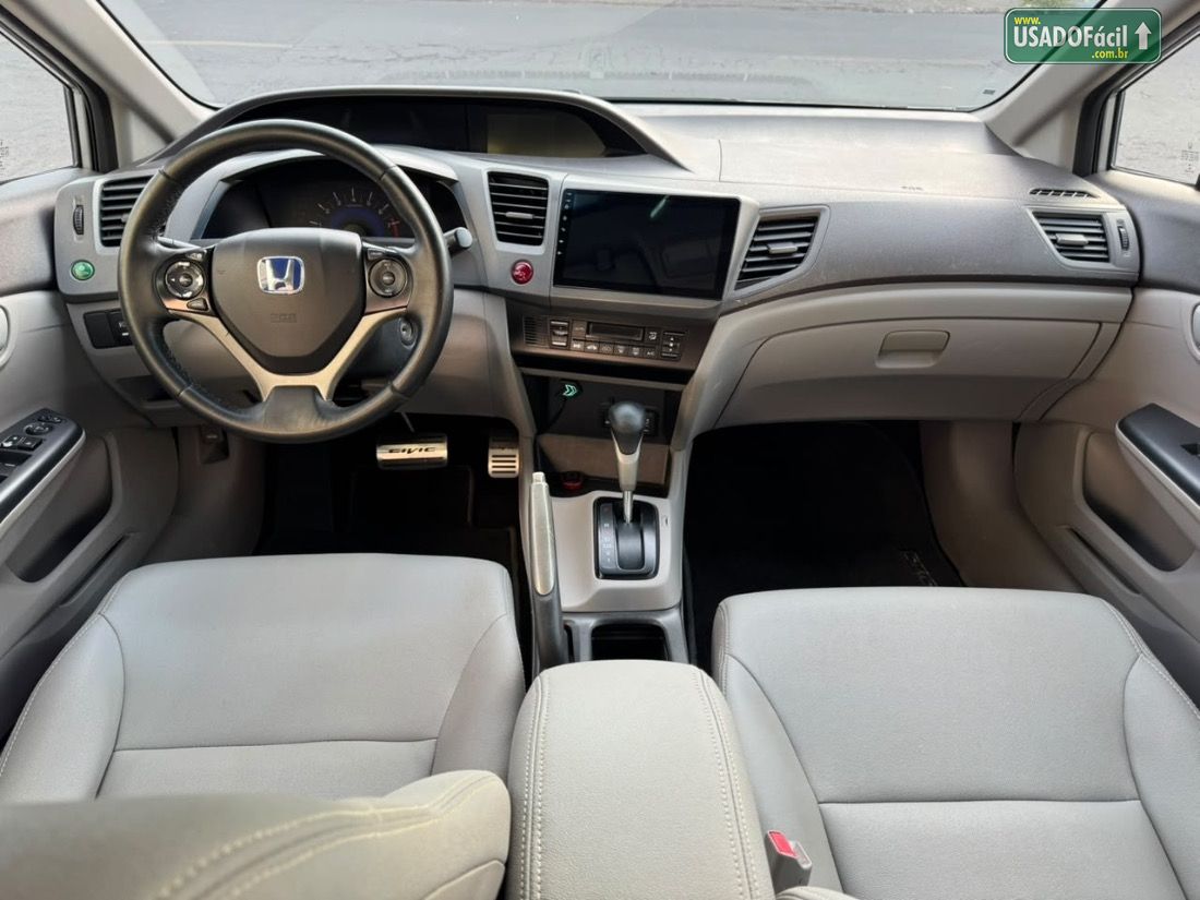 Honda Civic Sedan LXS 1.8 Automático Flex 2012/2013 — foto 6 de 12