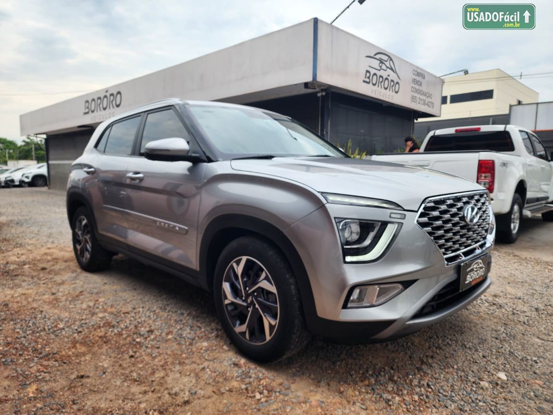 Hyundai Creta Platinum 1.0 Turbo Automático Flex 2022/2023 — foto 3 de 12