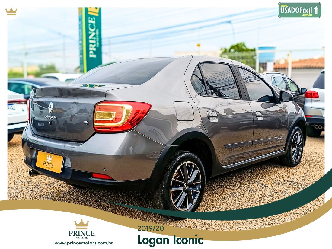 Renault Logan Iconic 1.6 Automático Flex 2019/2020 — foto 2 de 16