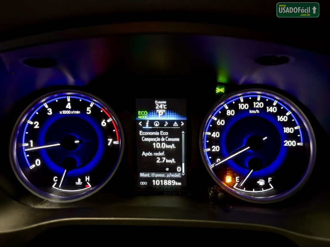 Toyota Hilux SRV CD 2.7 4x4 Automático Flex 2018/2019 — foto 11 de 16