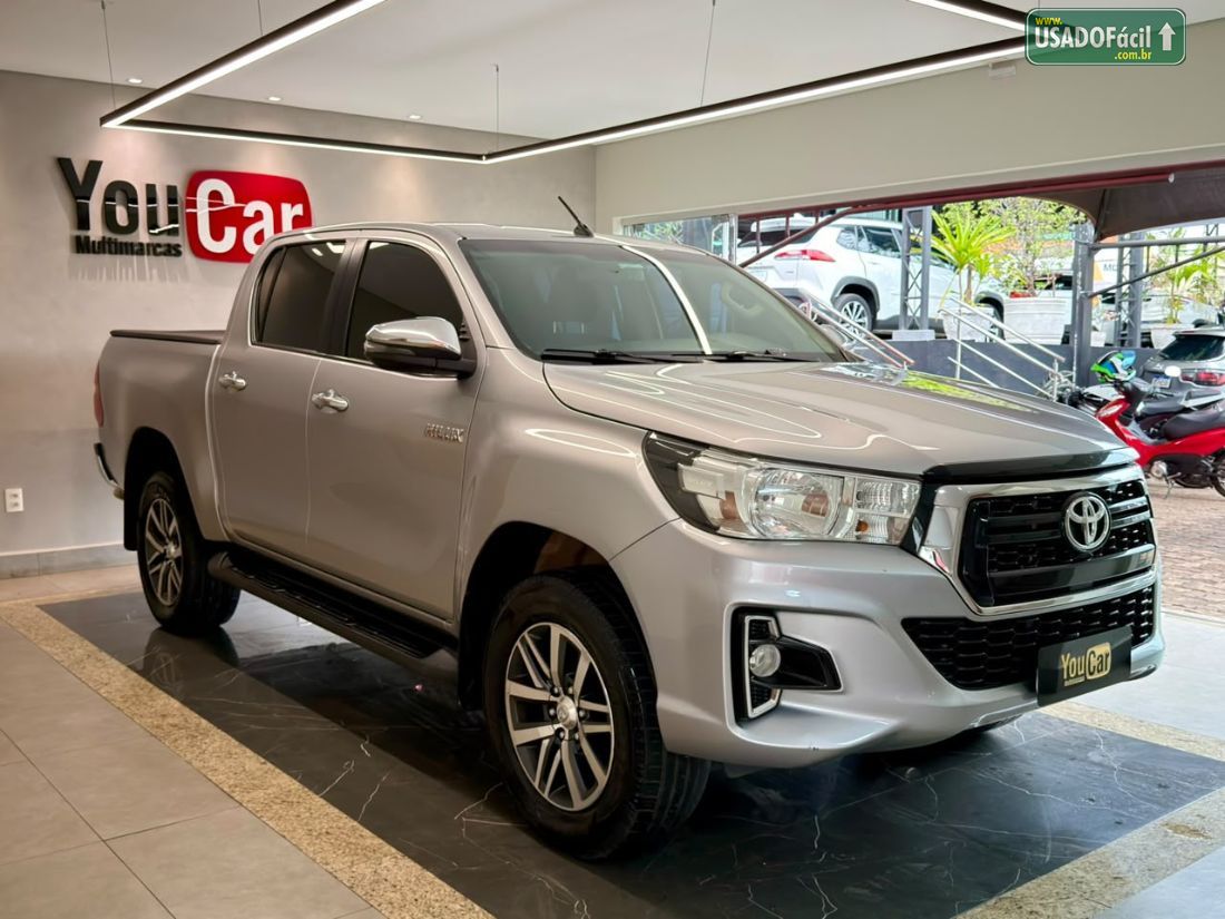 Toyota Hilux SRV CD 2.7 4x4 Automático Flex 2018/2019 — foto 2 de 16