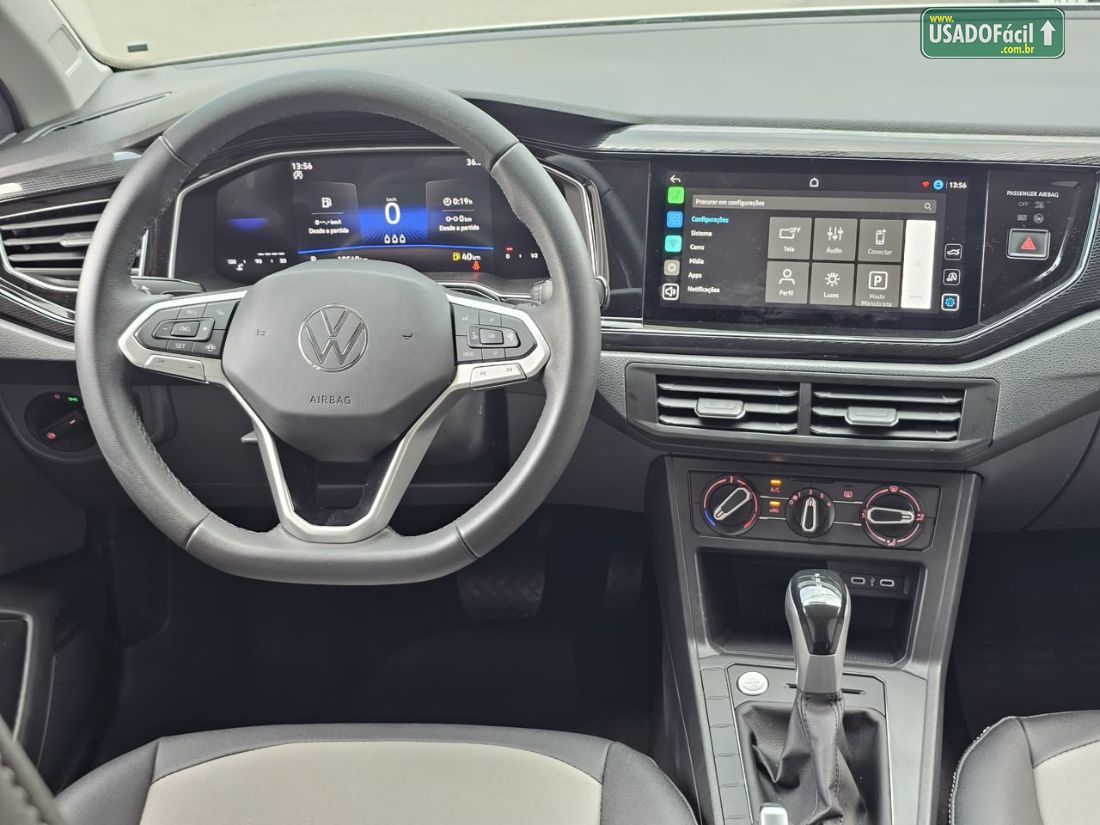 Volkswagen Polo Sense 200 TSI 1.0 Automático Flex 2025/2026 — foto 9 de 15