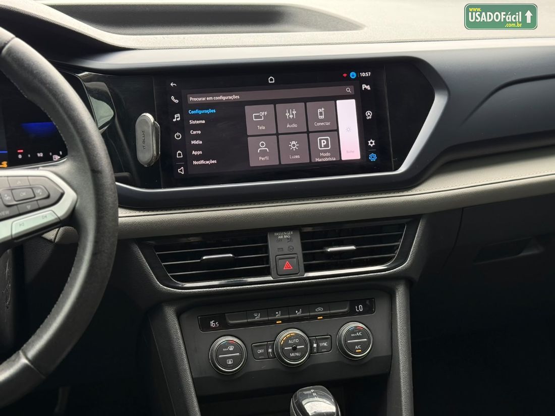Volkswagen Taos Comfortline 250 TSI 1.4 Automático Flex 2022/2022 — foto 12 de 18