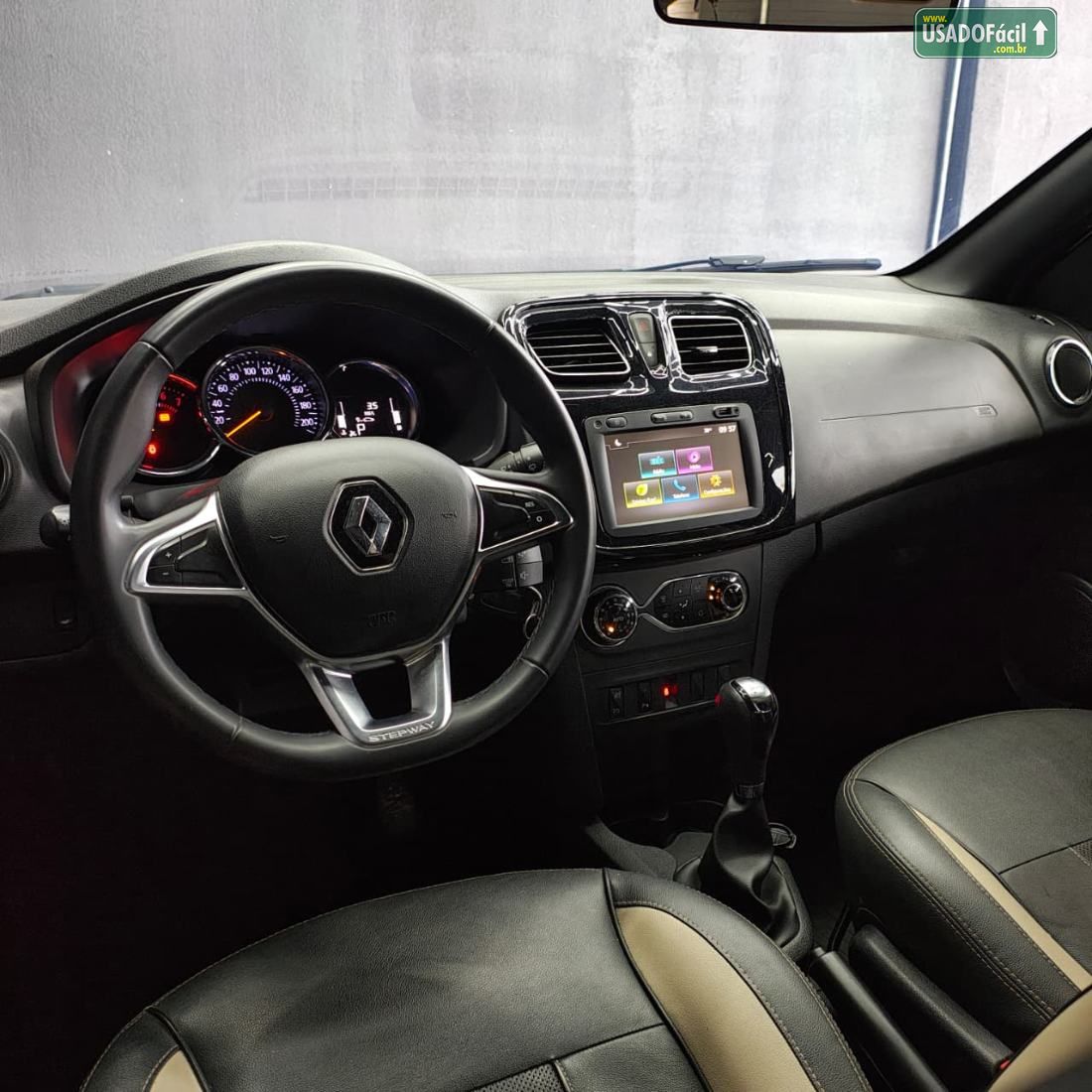 Renault Sandero Stepway Iconic 1.6 Automático Flex 2021/2021 — foto 8 de 12