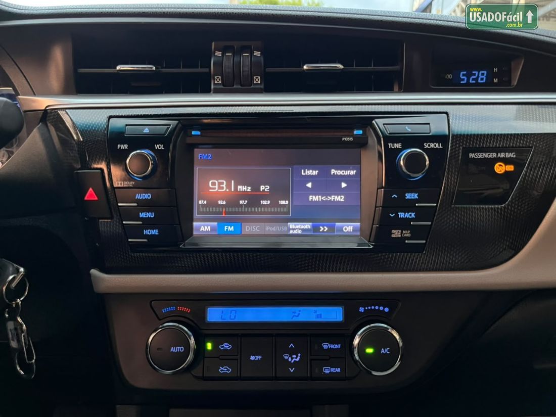 Toyota Corolla XEI 2.0 Automático Flex 2016/2016 — foto 8 de 13
