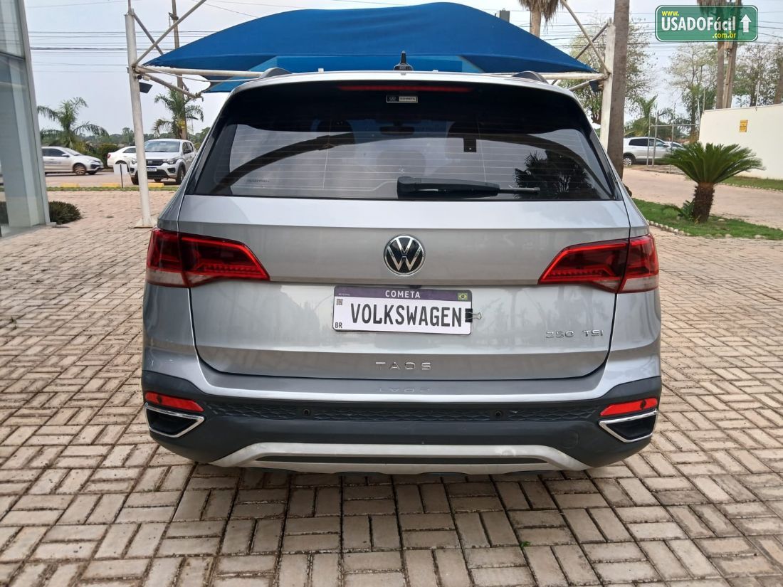 Volkswagen Taos Comfortline 250 TSI 1.4 Automático Flex 2022/2022 — foto 8 de 10