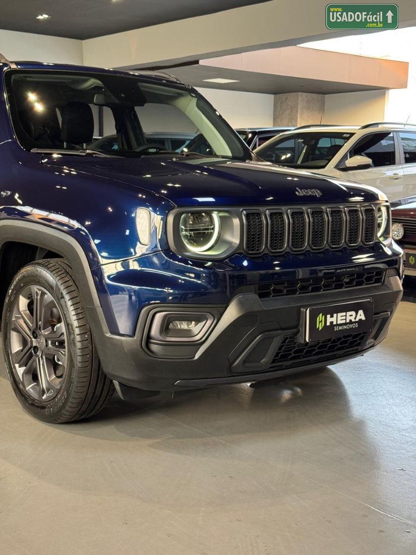 Jeep Renegade Longitude Night Eagle 1.3 Turbo Automático Flex 2024/2025 — foto 13 de 26