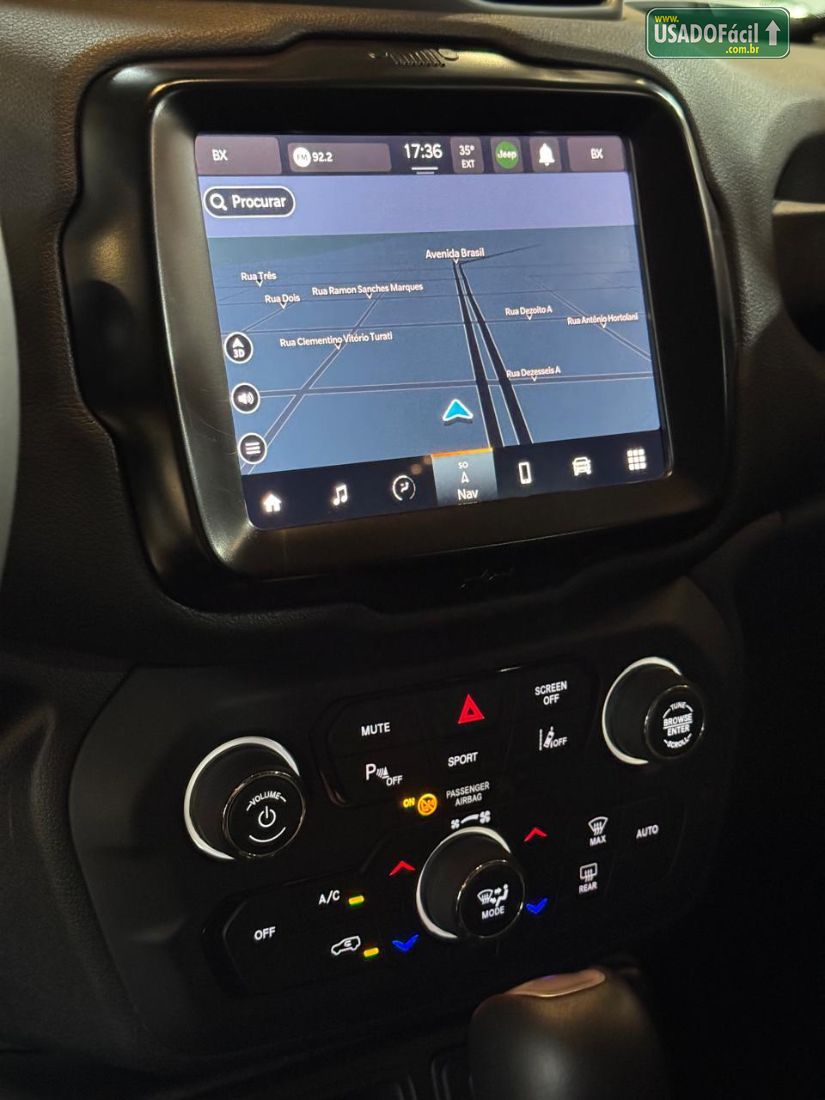 Jeep Renegade Longitude Night Eagle 1.3 Turbo Automático Flex 2024/2025 — foto 19 de 26