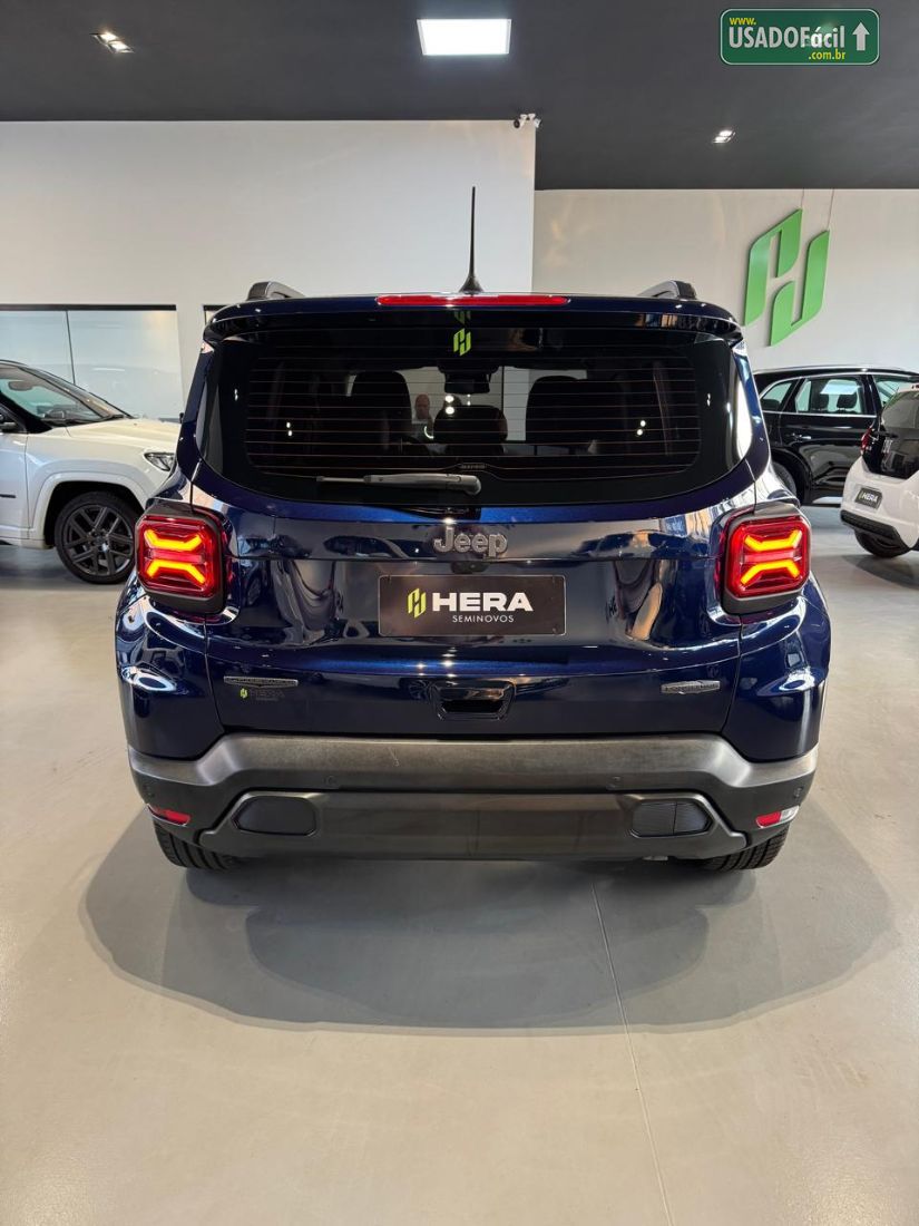 Jeep Renegade Longitude Night Eagle 1.3 Turbo Automático Flex 2024/2025 — foto 6 de 26