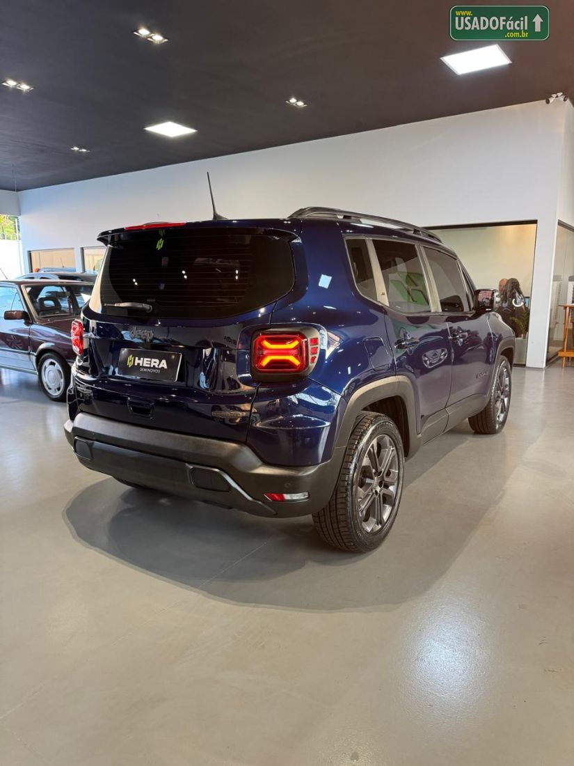 Jeep Renegade Longitude Night Eagle 1.3 Turbo Automático Flex 2024/2025 — foto 7 de 26