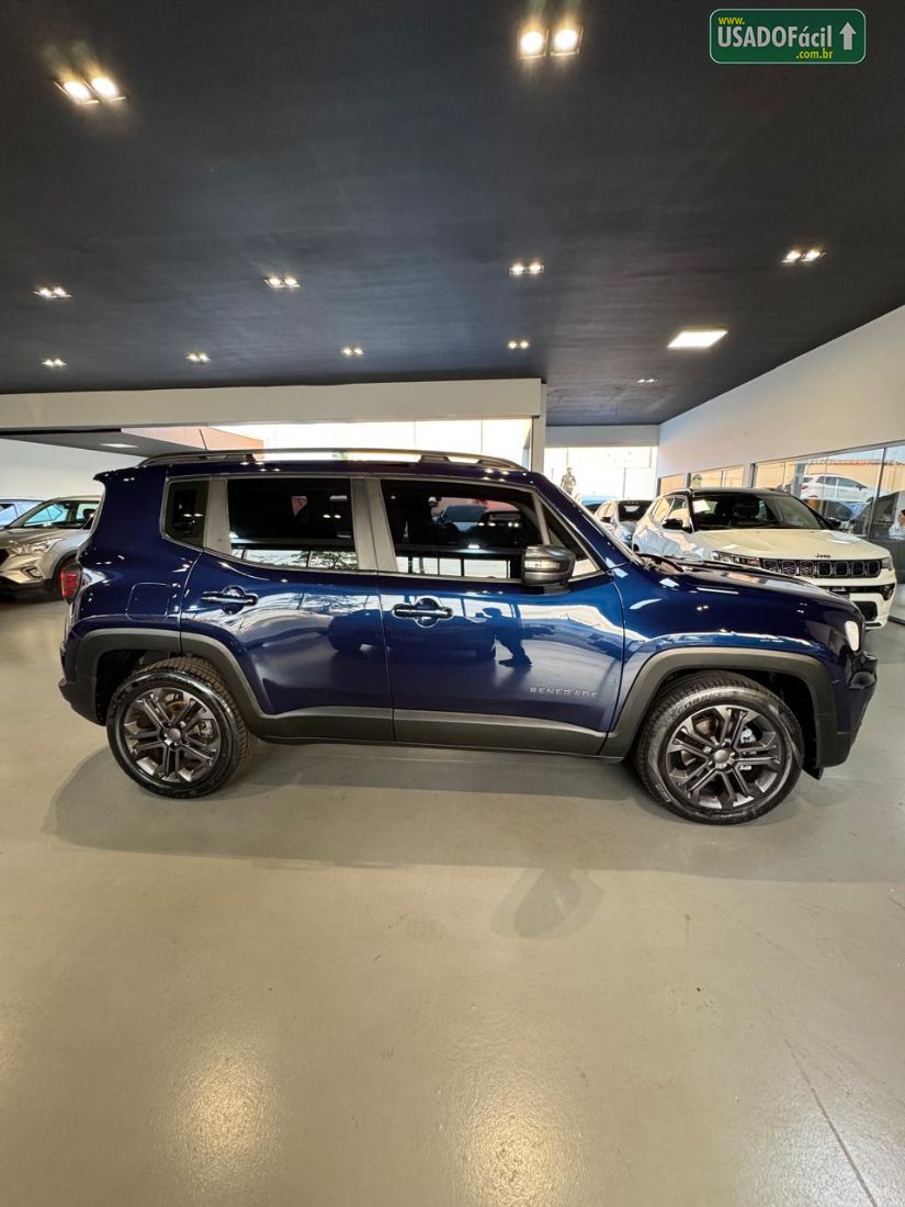 Jeep Renegade Longitude Night Eagle 1.3 Turbo Automático Flex 2024/2025 — foto 8 de 26