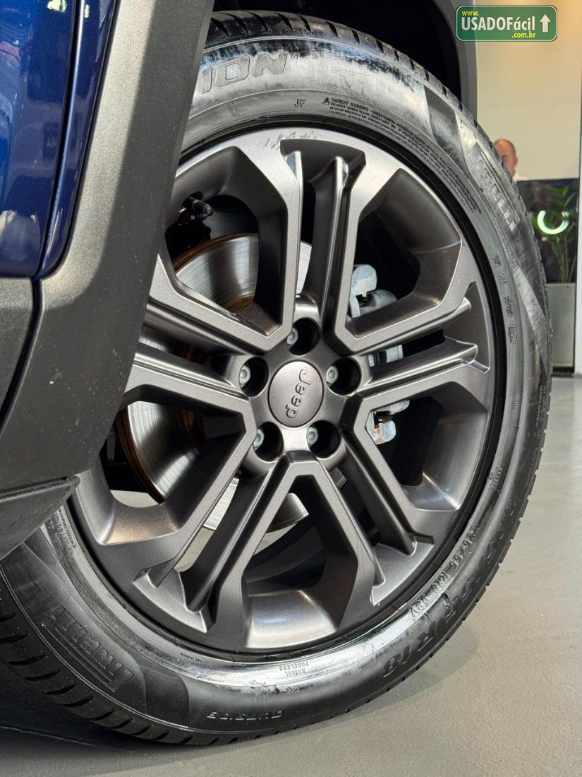 Jeep Renegade Longitude Night Eagle 1.3 Turbo Automático Flex 2024/2025 — foto 9 de 26