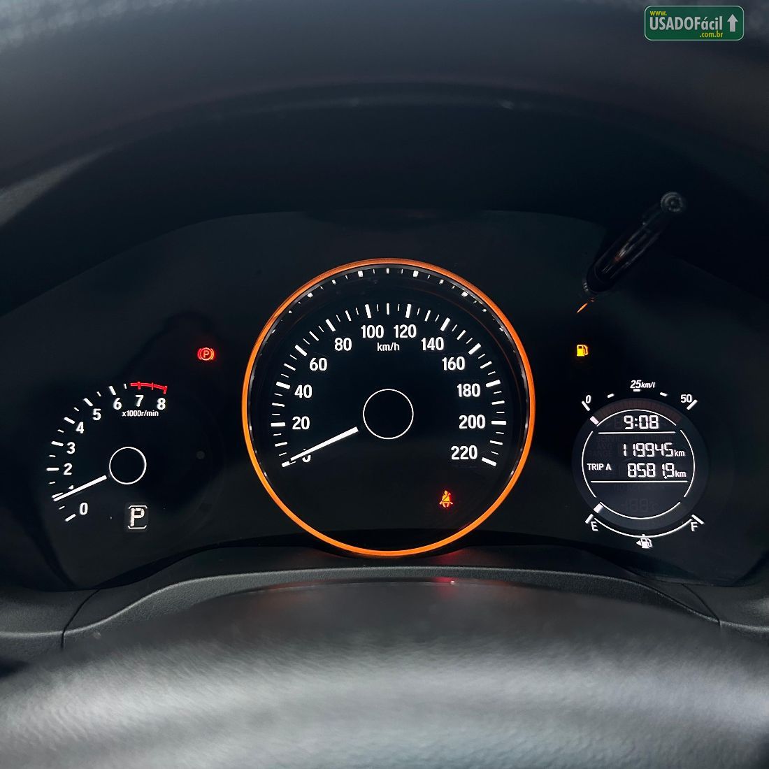 Honda HRV EX 1.8 Automático Flex 2016/2017 — foto 9 de 9