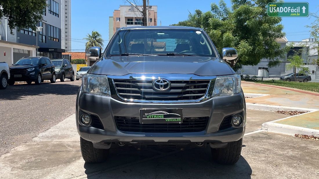 Toyota Hilux SR CD 2.7 4x2 16V Automático Flex 2014/2015 — foto 8 de 11