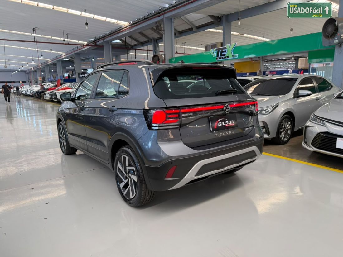 Volkswagen T-Cross Comfortline 200 TSI 1.0 Automático Flex 2024/2025 — foto 19 de 21