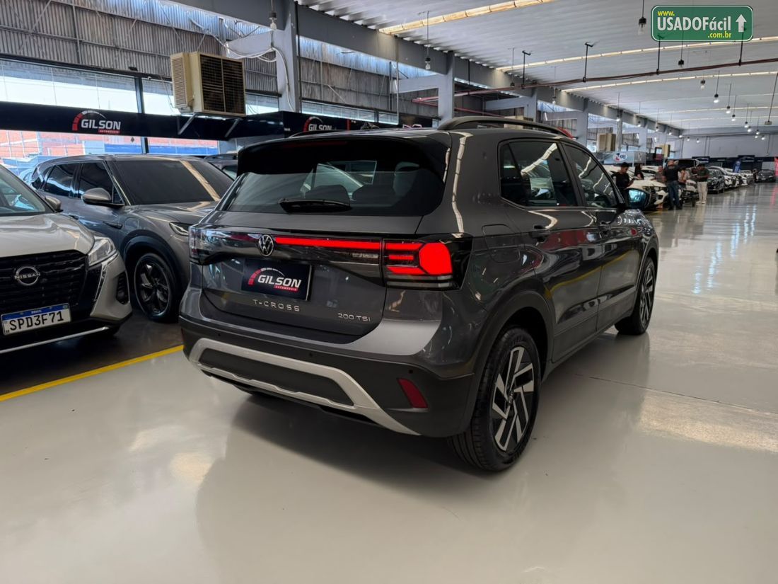 Volkswagen T-Cross Comfortline 200 TSI 1.0 Automático Flex 2024/2025 — foto 21 de 21