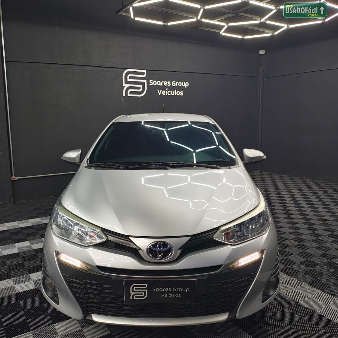 Toyota Yaris Hatch XL 1.3 Automático Flex 2019/2019 — foto 2 de 10