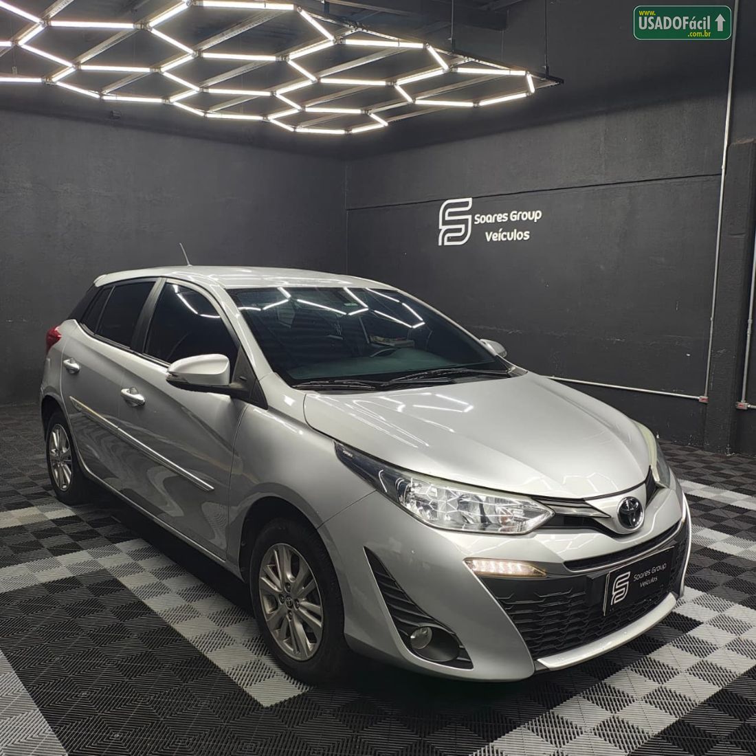 Toyota Yaris Hatch XL 1.3 Automático Flex 2019/2019 — foto 3 de 10