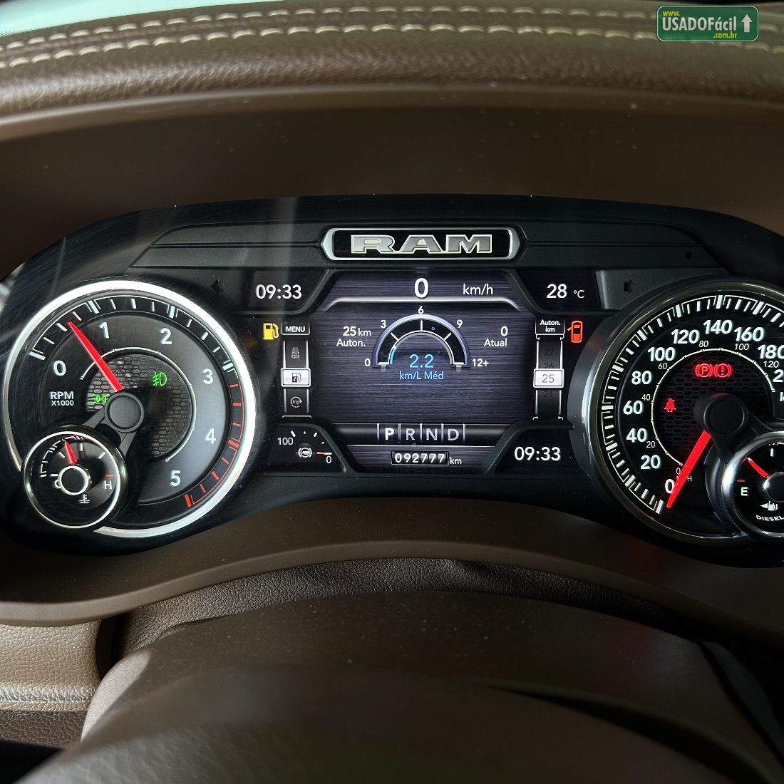RAM Ram 2500 Laramie CD 6.7 TDI 4x4 Diesel 2021/2021 — foto 6 de 10