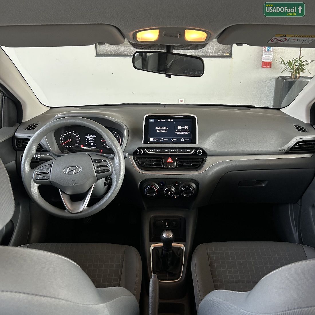 Hyundai HB20S Sedan Comfort Plus 1.0 Mecânico Flex 2024/2025 — foto 5 de 10
