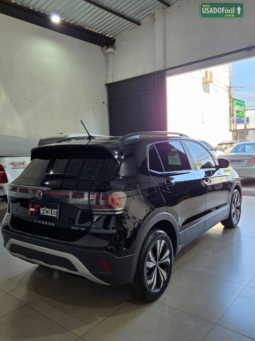 Volkswagen T-Cross 200 TSI 1.0 Automático Flex 2024/2025 — foto 6 de 12