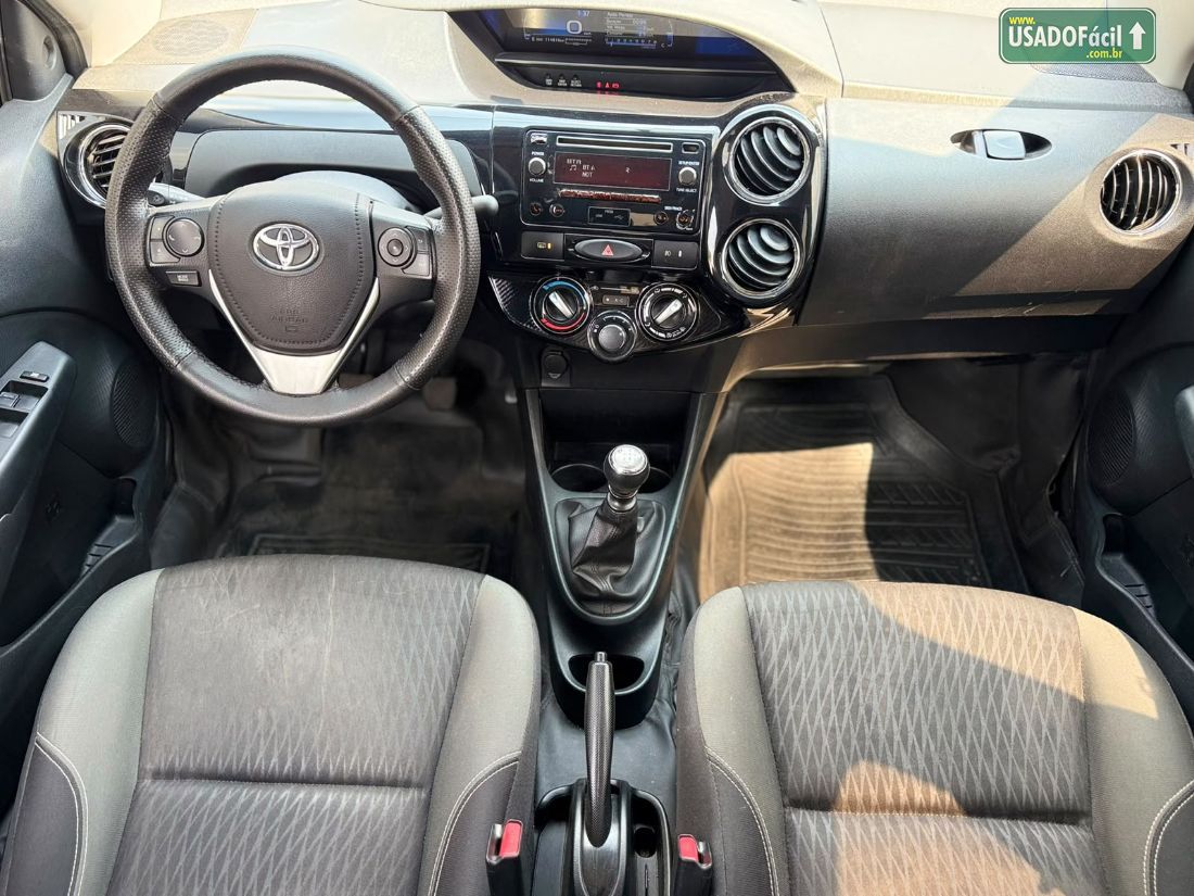 Toyota Etios Sedan X Plus 1.5 Mecânico Flex 2018/2019 — foto 9 de 14