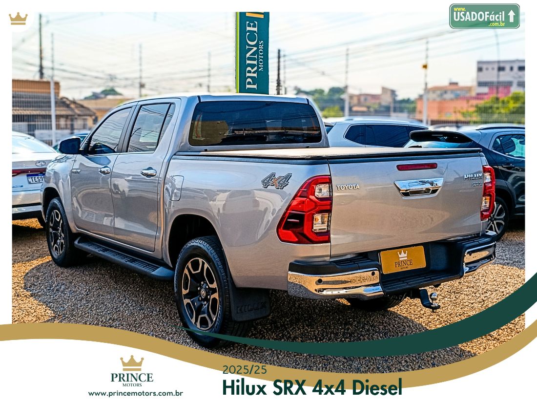 Toyota Hilux SRX CD 2.8 4x4 TDI Automático Diesel 2025/2025 — foto 2 de 22