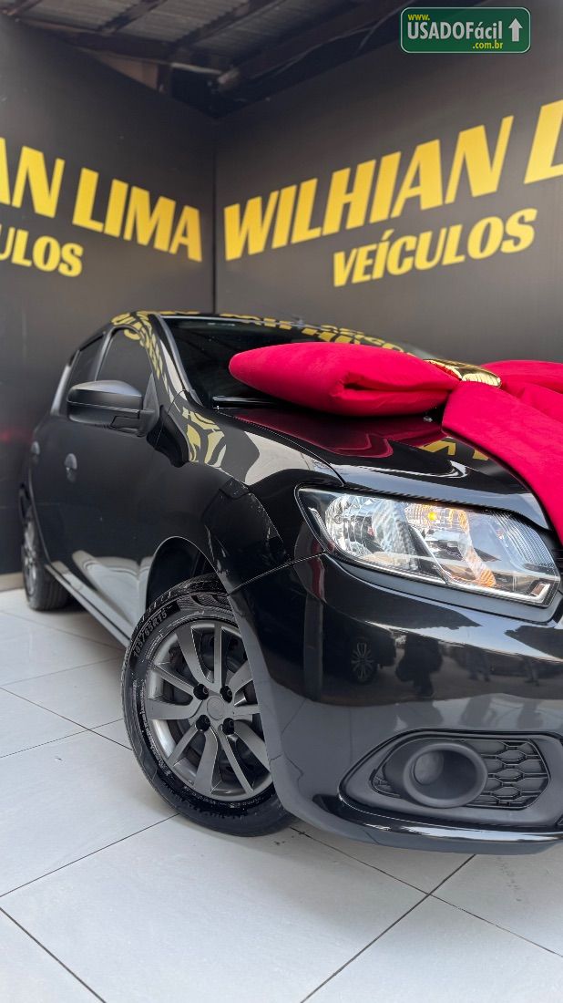 Renault Sandero Authentique 1.0 Flex 5P 2017/2018 — foto 3 de 9