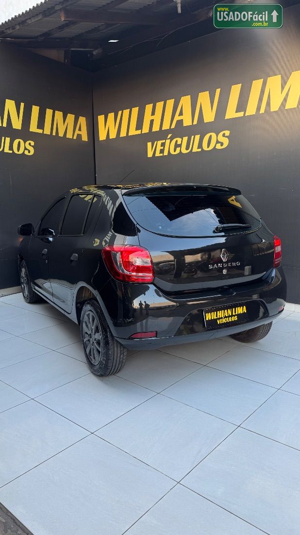 Renault Sandero Authentique 1.0 Flex 5P 2017/2018 — foto 5 de 9