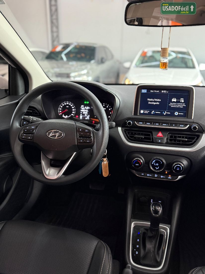 Hyundai HB20 Hatch Comfort Plus 1.0 Turbo Automático Flex 2025/2025 — foto 10 de 15
