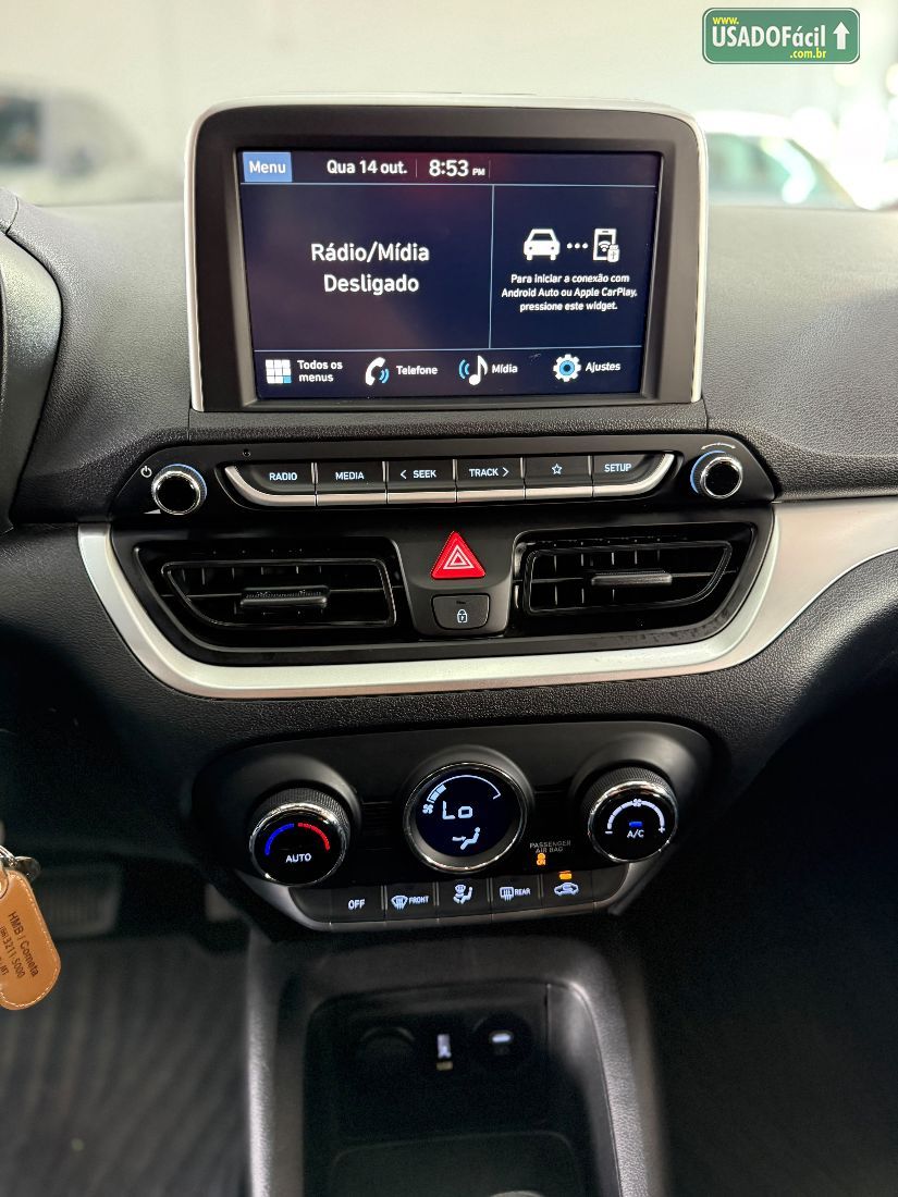 Hyundai HB20 Hatch Comfort Plus 1.0 Turbo Automático Flex 2025/2025 — foto 13 de 15
